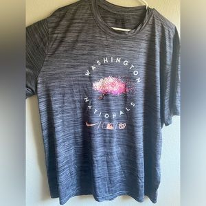 Nike. Washington Nationals Cherry Blossom T shirt. XXL